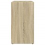 Bathroom vanity cabinet in Sonoma oak engineered wood, 60x33x60 cm. by , Bathroom furniture - Ref: Foro24-849609, Price: 46,9...