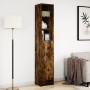 Sideboard with LED lighting, engineered smoked oak wood, 36x32.5x200 cm by , Sideboards - Ref: Foro24-852128, Price: 93,27 €,...