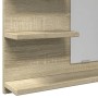 Espejo de baño madera contrachapada roble Sonoma 60x10,5x45 cm de , Tocadores - Ref: Foro24-849640, Precio: 34,84 €, Descuent...