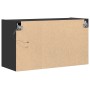 Mueble de TV de pared con luces LED negro 80x31x45 cm de , Muebles TV - Ref: Foro24-852286, Precio: 82,47 €, Descuento: %