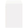 Mueble de TV de pared con luces LED blanco 100x31x45 cm de , Muebles TV - Ref: Foro24-852292, Precio: 91,99 €, Descuento: %