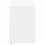 Mueble de TV de pared con luces LED blanco 100x31x45 cm de , Muebles TV - Ref: Foro24-852334, Precio: 83,99 €, Descuento: %