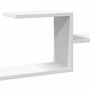 Engineered wood white wall shelf 104x15x49 cm by , Shelves and shelves - Ref: Foro24-853200, Price: 29,21 €, Discount: %