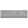 Mueble de TV LED madera ingeniería gris hormigón 140x34x40 cm de , Muebles TV - Ref: Foro24-852246, Precio: 97,28 €, Descuent...