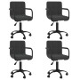 Swivel dining chairs 4 units black velvet by , dining chairs - Ref: Foro24-3088009, Price: 312,99 €, Discount: %