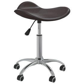 Silla de oficina de cuero sintético marrón de , Sillas de oficina - Ref: Foro24-3088558, Precio: 51,85 €, Descuento: %