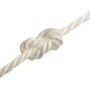 White 10 mm 50 m polypropylene work rope by , Ropes and metal cords - Ref: Foro24-153051, Price: 22,17 €, Discount: %