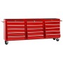 Tool cart with 15 red steel drawers. by vidaXL, Tool cabinets - Ref: Foro24-3056737, Price: 702,49 €, Discount: %