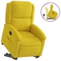 Sillón reclinable elevable terciopelo amarillo de , Sillones - Ref: Foro24-3204307, Precio: 266,48 €, Descuento: %