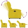 Sillón reclinable elevable terciopelo amarillo de , Sillones - Ref: Foro24-3204307, Precio: 266,48 €, Descuento: %