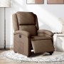 Electric brown fabric recliner by , Armchairs - Ref: Foro24-3204144, Price: 248,44 €, Discount: %