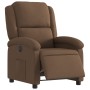 Electric brown fabric recliner by , Armchairs - Ref: Foro24-3204144, Price: 248,44 €, Discount: %