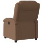 Electric brown fabric recliner by , Armchairs - Ref: Foro24-3204144, Price: 248,44 €, Discount: %