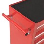 Tool cart with 15 red steel drawers. by vidaXL, Tool cabinets - Ref: Foro24-3056737, Price: 702,49 €, Discount: %