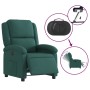 Sillón reclinable eléctrico tela verde oscuro de , Sillones - Ref: Foro24-3204146, Precio: 248,44 €, Descuento: %