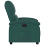 Dark green electric reclining armchair by , Armchairs - Ref: Foro24-3204146, Price: 249,25 €, Discount: %