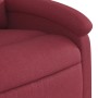 Sillón reclinable elevable tela rojo tinto de , Sillones - Ref: Foro24-3204167, Precio: 268,87 €, Descuento: %