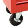 Tool cart with 15 red steel drawers. by vidaXL, Tool cabinets - Ref: Foro24-3056737, Price: 702,49 €, Discount: %