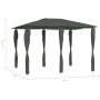 Gazebo with anthracite pole covers 3x4x2.6 m 160 g/m² by vidaXL, Tents and gazebos - Ref: Foro24-313613, Price: 155,41 €, Dis...