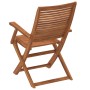 Folding garden chairs 4 pcs acacia wood 57x66x95 cm by , Garden chairs - Ref: Foro24-3214474, Price: 261,40 €, Discount: %