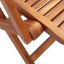 Folding garden chairs 4 pcs acacia wood 57x66x95 cm by , Garden chairs - Ref: Foro24-3214474, Price: 261,40 €, Discount: %