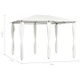 Pavillon mit cremefarbenen Stangenabdeckungen, 3 x 4 x 2,6 m, 160 g/m² von vidaXL, Zelte und Pavillons - Ref: Foro24-313611, ...