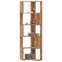 Corner shelf 5 levels oak wood artisan 50x50x179 cm by , Bookcases and shelves - Ref: Foro24-852590, Price: 91,11 €, Discount: %