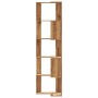 Corner shelf 5 levels oak wood artisan 50x50x179 cm by , Bookcases and shelves - Ref: Foro24-852590, Price: 91,11 €, Discount: %