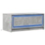 Mesa de centro con luces LED madera de ingeniería gris hormigón de , Mesas de centro - Ref: Foro24-851987, Precio: 103,50 €, ...