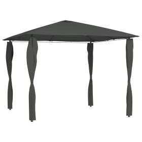 Gazebo with anthracite pole covers 3x3x2.6 m 160 g/m² by vidaXL, Tents and gazebos - Ref: Foro24-313607, Price: 160,99 €, Dis...