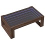 Mesa de centro con Infinity LED marrón roble 90x53x30 cm de , Mesas de centro - Ref: Foro24-847643, Precio: 115,88 €, Descuen...