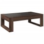 Coffee table with Infinity LED brown oak 90x53x30 cm by , Coffee table - Ref: Foro24-847643, Price: 115,88 €, Discount: %