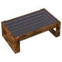 Coffee table with Infinity LED smoked oak 90x53x30 cm by , Coffee table - Ref: Foro24-847641, Price: 112,99 €, Discount: %