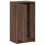 Aparador con LED madera ingeniería marrón roble 42,5x34x85 cm de , Aparadores - Ref: Foro24-852144, Precio: 66,32 €, Descuent...