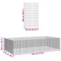 Enclosure for corralling animals, 24 galvanized iron panels measuring 54x100 cm. by , Cages and habitats for small animals - ...