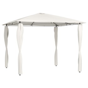 Gazebo with cream pole covers 3x3x2.6 m 160 g/m² by vidaXL, Tents and gazebos - Ref: Foro24-313605, Price: 181,99 €, Discount: %