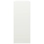 Leñero de acero blanco 100x40x100 cm de , Bolsas y soportes de leña - Ref: Foro24-850969, Precio: 126,08 €, Descuento: %