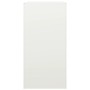 Leñero de acero blanco 60x40x80 cm de , Bolsas y soportes de leña - Ref: Foro24-850997, Precio: 99,04 €, Descuento: %