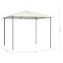 Cream gazebo 3x3x2.6 m 160 g/m² by vidaXL, Tents and gazebos - Ref: Foro24-313608, Price: 179,65 €, Discount: %