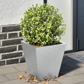 2 galvanized steel planters 30x30x30 cm by , Pots and planters - Ref: Foro24-851049, Price: 46,99 €, Discount: %