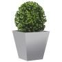 2 galvanized steel planters 30x30x30 cm by , Pots and planters - Ref: Foro24-851049, Price: 46,32 €, Discount: %