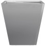 2 galvanized steel planters 30x30x30 cm by , Pots and planters - Ref: Foro24-851049, Price: 46,32 €, Discount: %