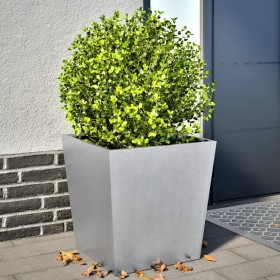 2 galvanized steel planters 50x50x50 cm by , Pots and planters - Ref: Foro24-851077, Price: 79,99 €, Discount: %