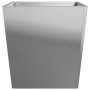 2 galvanized steel planters 50x50x50 cm by , Pots and planters - Ref: Foro24-851077, Price: 95,92 €, Discount: %