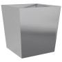 2 galvanized steel planters 50x50x50 cm by , Pots and planters - Ref: Foro24-851077, Price: 95,92 €, Discount: %