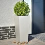 2 stainless steel planters 35x35x75 cm by , Pots and planters - Ref: Foro24-851089, Price: 159,65 €, Discount: %