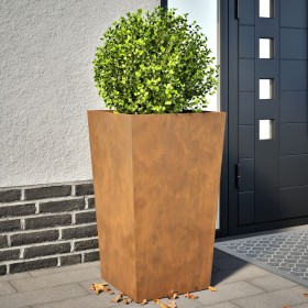 2 rusted steel planters 45x45x75 cm by , Pots and planters - Ref: Foro24-851107, Price: 121,15 €, Discount: %