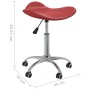 Silla de comedor giratoria de cuero sintético rojo vino tinto de , Sillas de comedor - Ref: Foro24-3088571, Precio: 51,85 €, ...