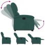 Sillón reclinable elevable tela verde oscuro de , Sillones - Ref: Foro24-3204170, Precio: 268,87 €, Descuento: %