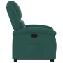 Sillón reclinable elevable tela verde oscuro de , Sillones - Ref: Foro24-3204170, Precio: 268,87 €, Descuento: %